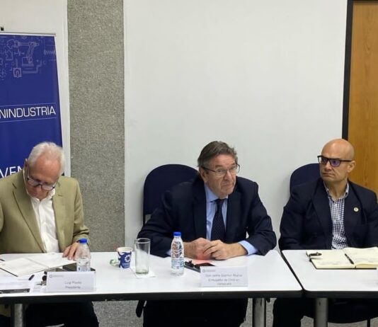 Conindustria fortalece lazos industriales con Chile en el pais