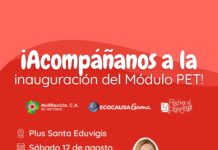 Gama Supermercados implementa Módulo PET Ecológico en Plus Santa Eduvigis, Caracas