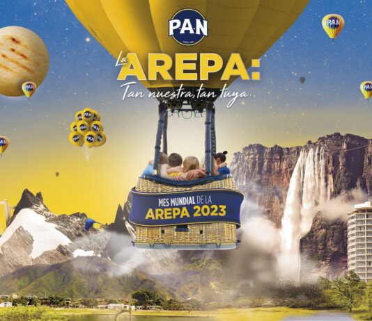 Septiembre es el mes de la arepa y P.A.N. lo celebra globalmente con el concepto: La arepa: tan nuestra, tan tuya