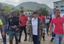 Gobernadora Karina Carpio supervisa obras para el impulso del turismo en Aragua