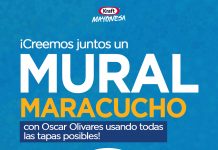 Kraft de Venezuela apoyará realización de mural en avenida El Milagro en Maracaibo junto al artista Oscar Olivares